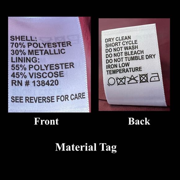 Elcetera Sparkling Multi Metallic Colors Blazer Size 6 NWT - Picture 6 of 6